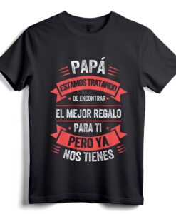Lustiges Vatertagsshirt Spanisch für Papa von Tochter und Sohn T-Shirt  leichtes Geschenk für Papa zum Vatertag oder Geburtstag