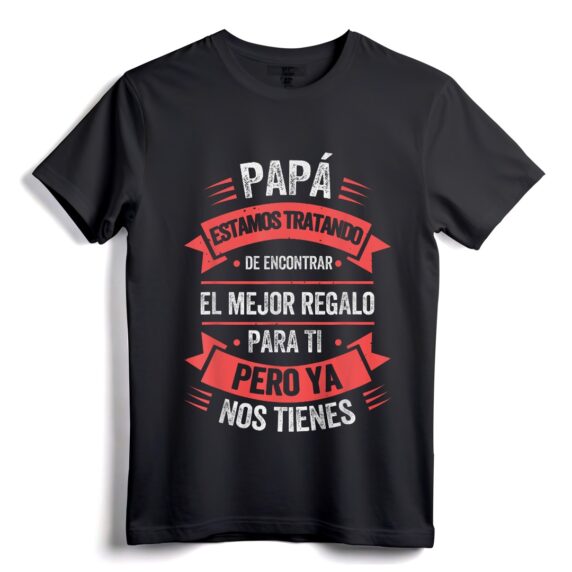Lustiges Vatertagsshirt Spanisch für Papa von Tochter und Sohn T-Shirt  leichtes Geschenk für Papa zum Vatertag oder Geburtstag